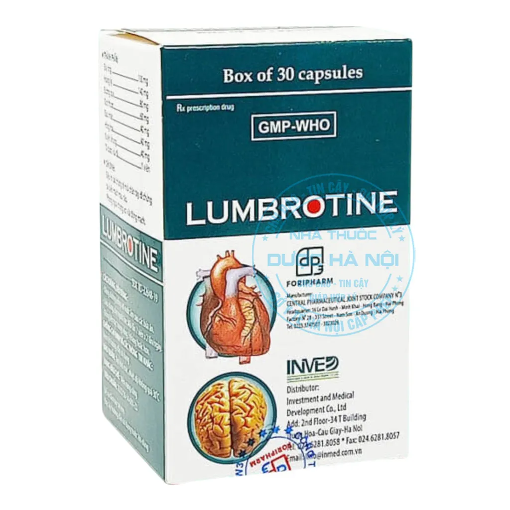 Thuốc Lumbrotine