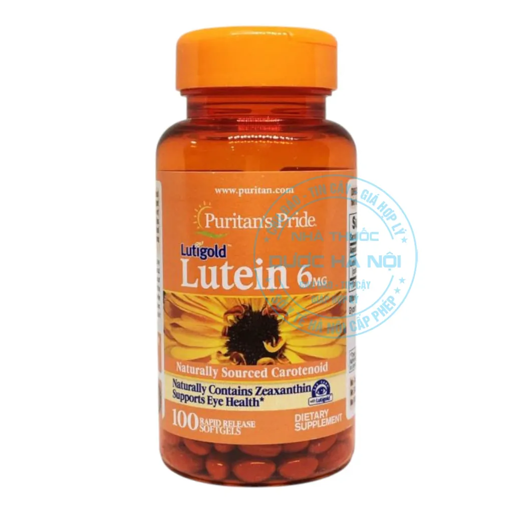 Viên uống Lutein 6mg Puritan's