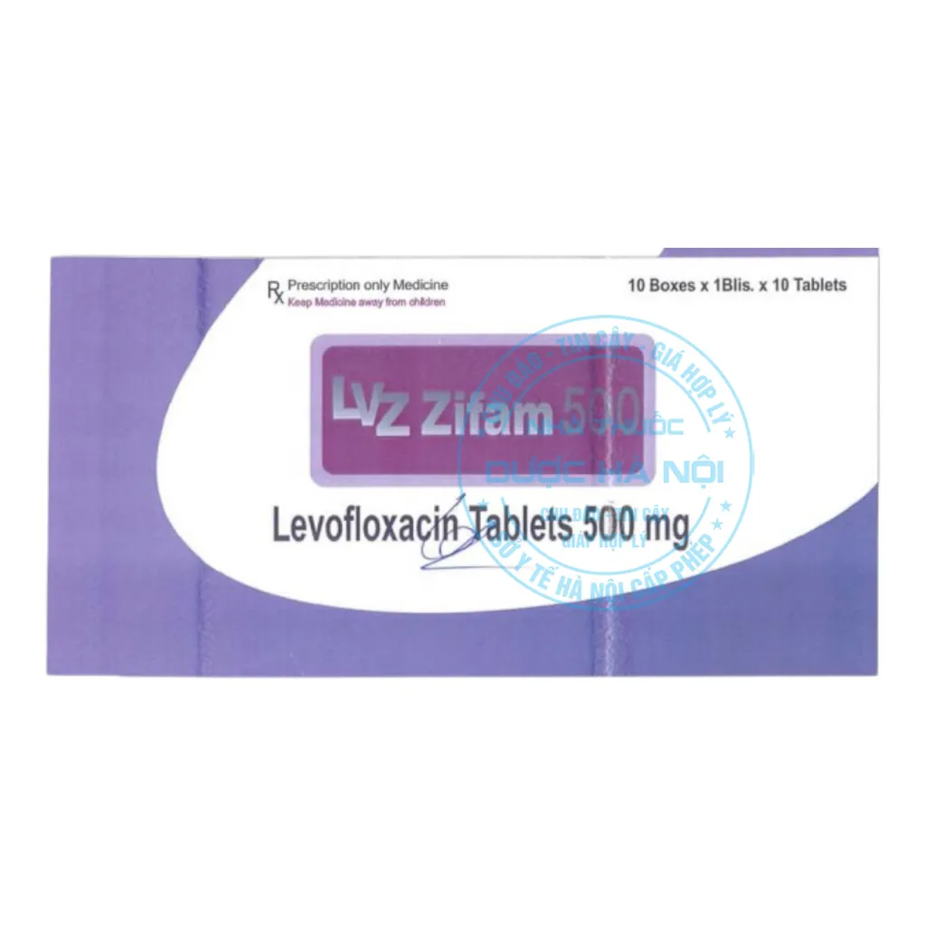 Thuốc Lvz zifam 500mg