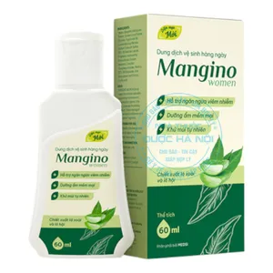 Dung dịch vệ sinh Mangino 120ml chăm sóc sức khỏe phụ nữ