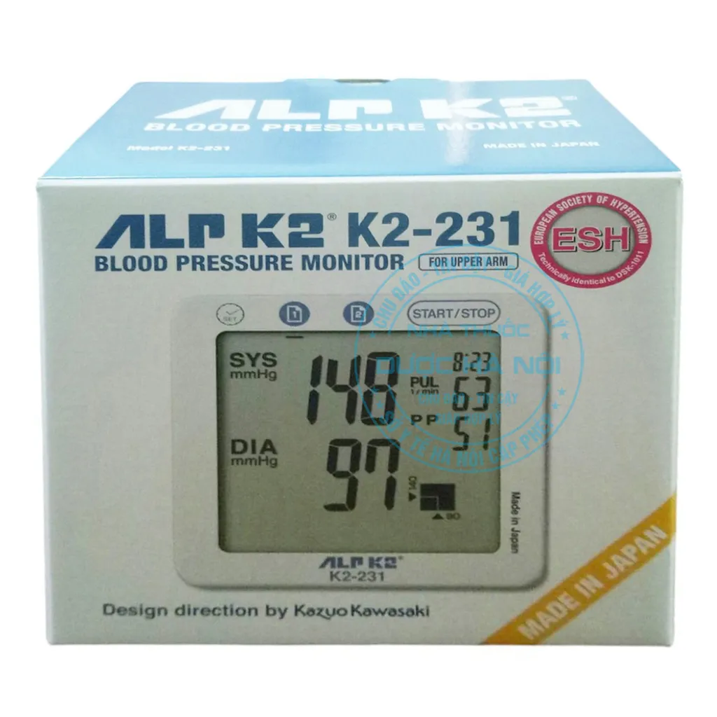Máy đo huyết áp bắp tay ALPK2 K2-231