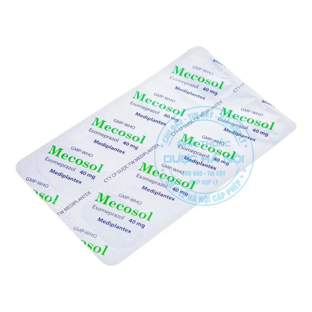 Thuốc Mecosol 40mg