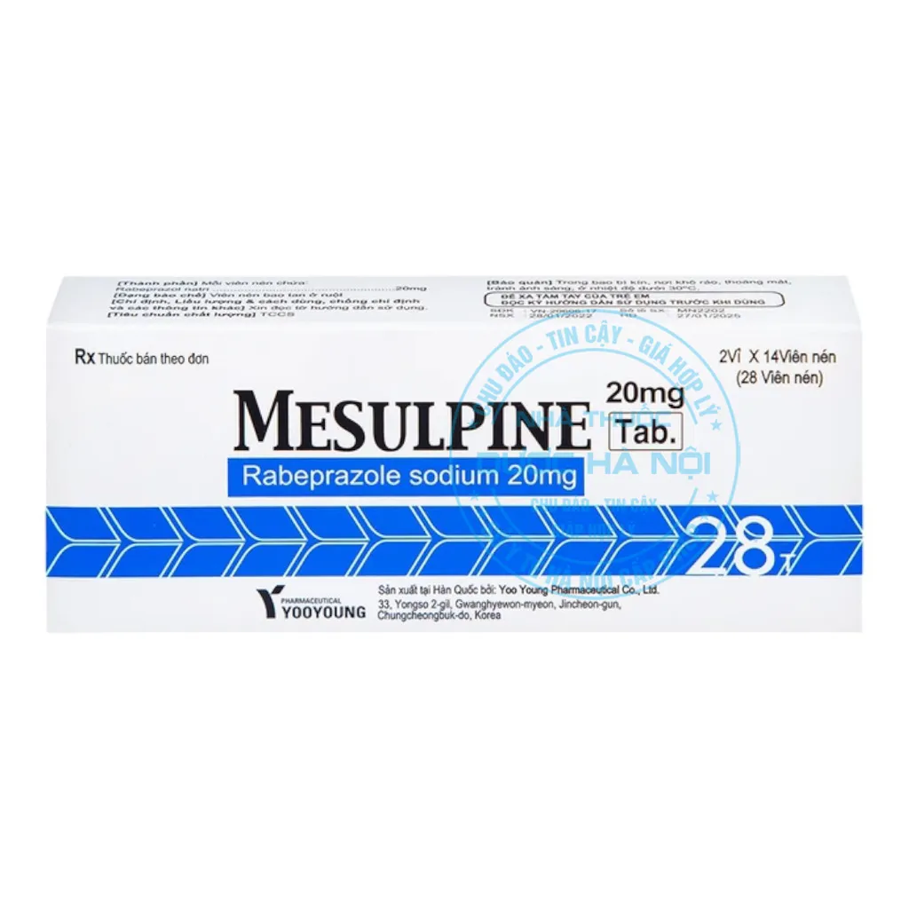 Thuốc Mesulpine 20mg