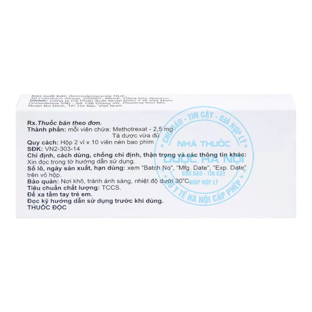 Thuốc Methotrexate
