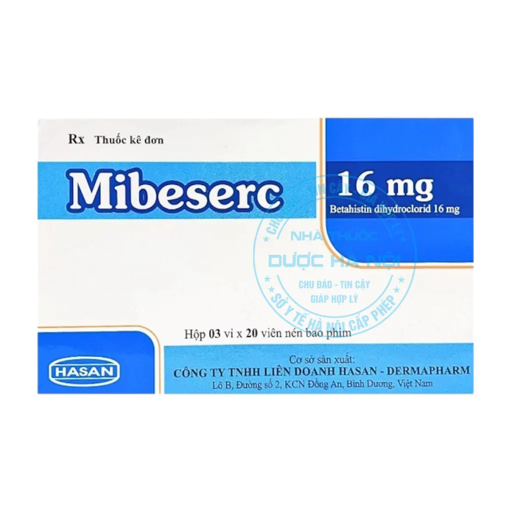 Thuốc Mibeserc 16mg