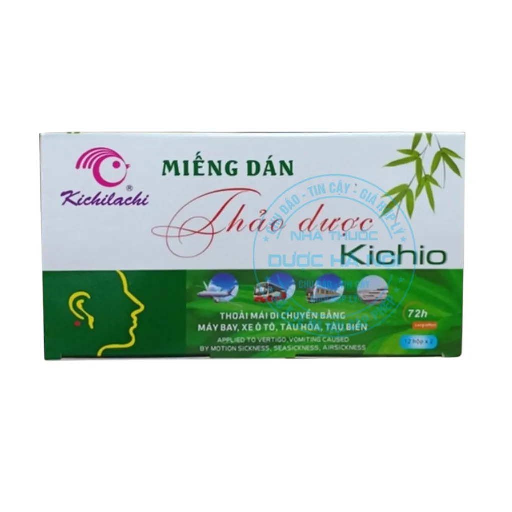Miếng dán thảo dược Kichio