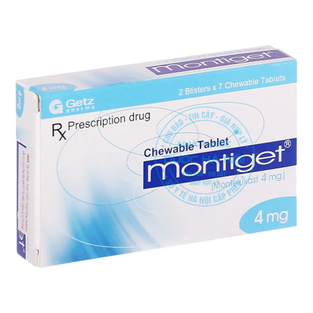 Thuốc Montiget 4mg