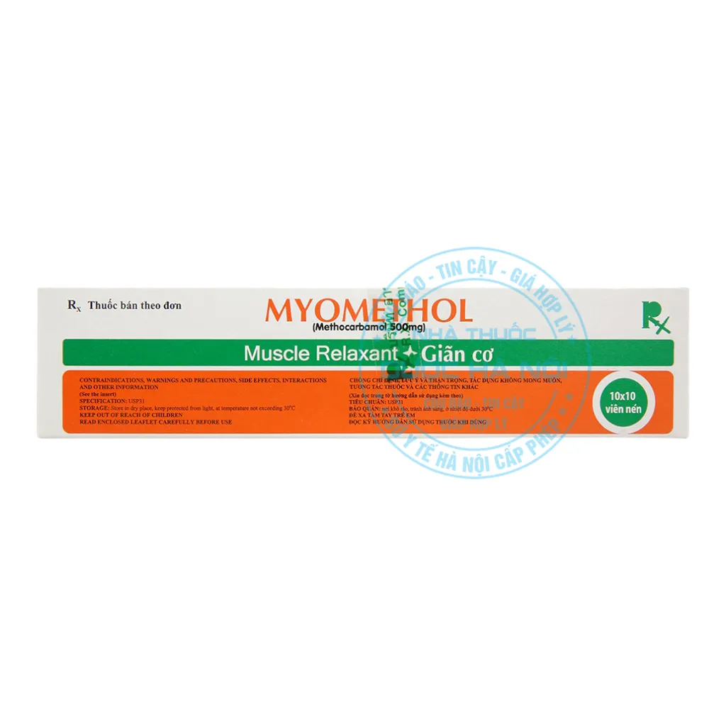 Thuốc Myomethol 500mg