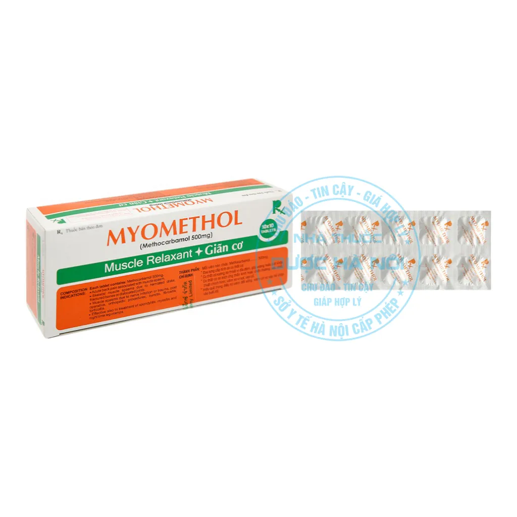 Thuốc Myomethol 500mg