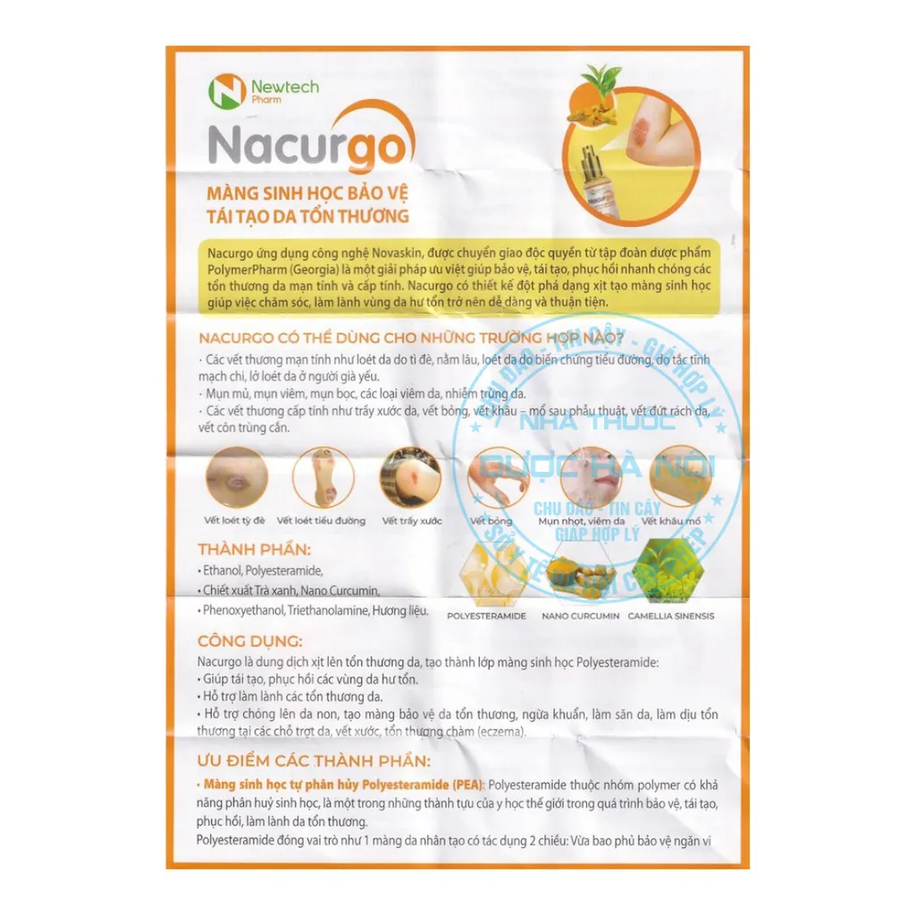 Dung dịch Nacurgo 30ml