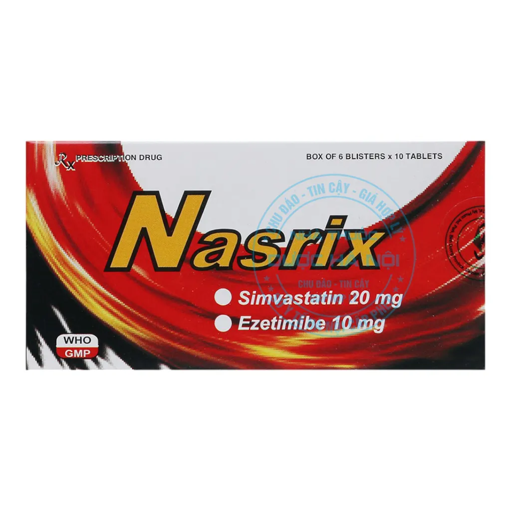 Thuốc Nasrix 20mg