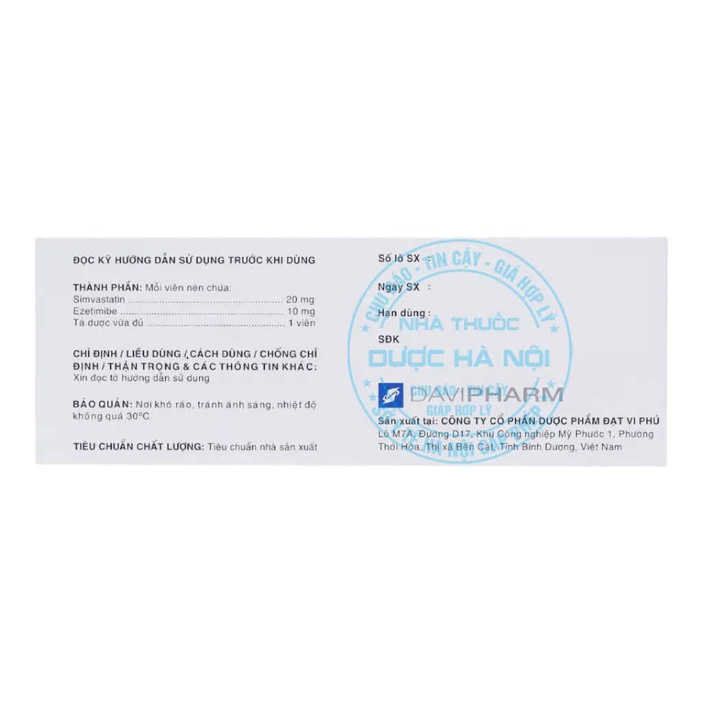 Thuốc Nasrix 20mg