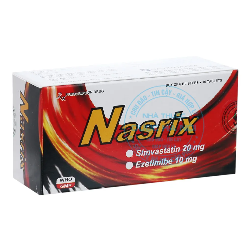 Thuốc Nasrix 20mg