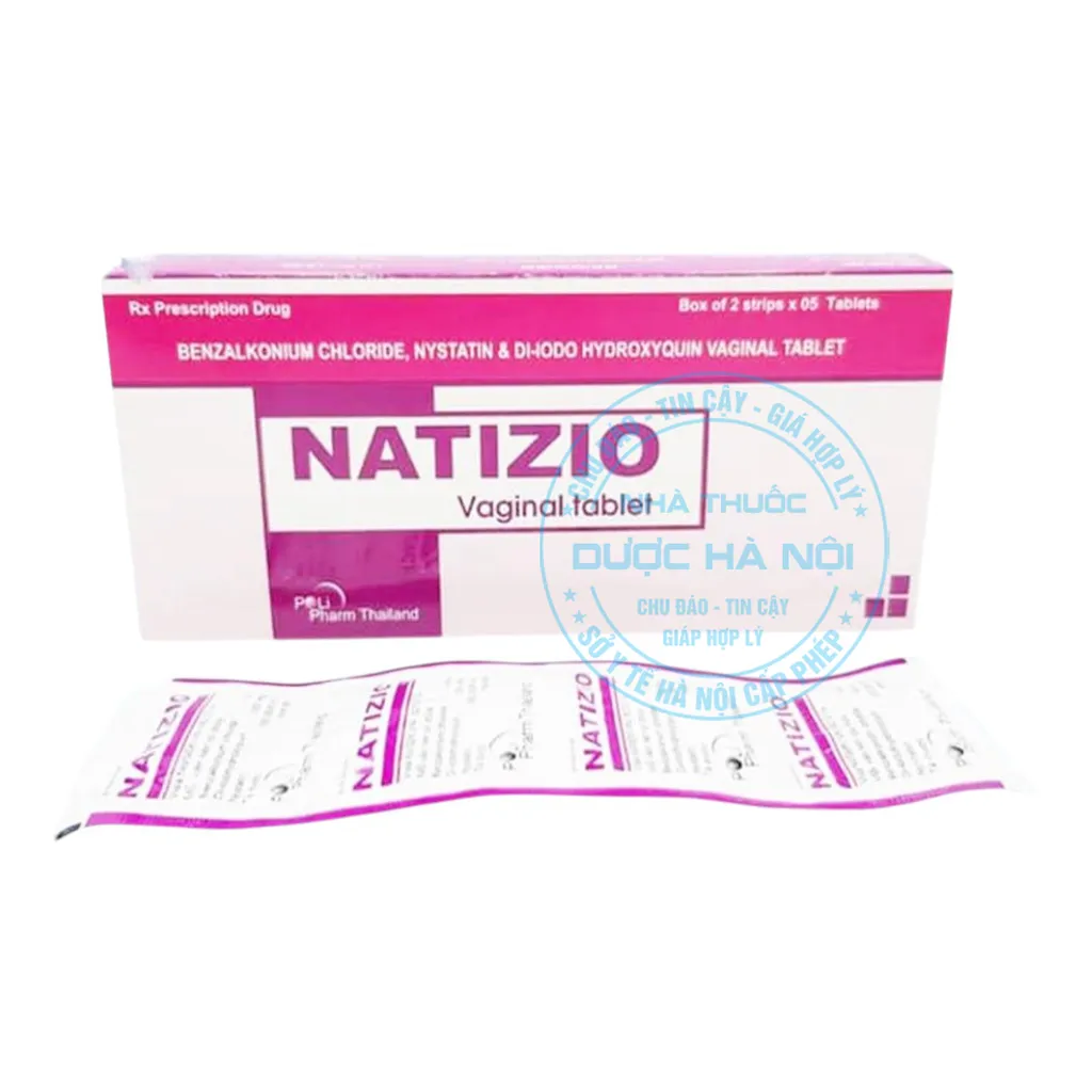 Thuốc Natizio Vaginal Tablet