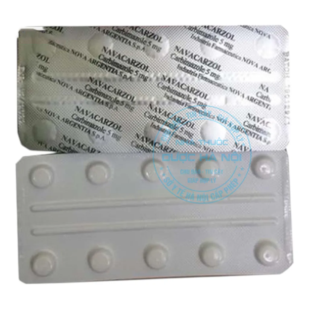 Thuốc Navacarzol 5mg