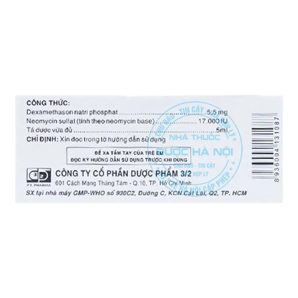 Thuốc nhỏ mắt Neo-Dexa