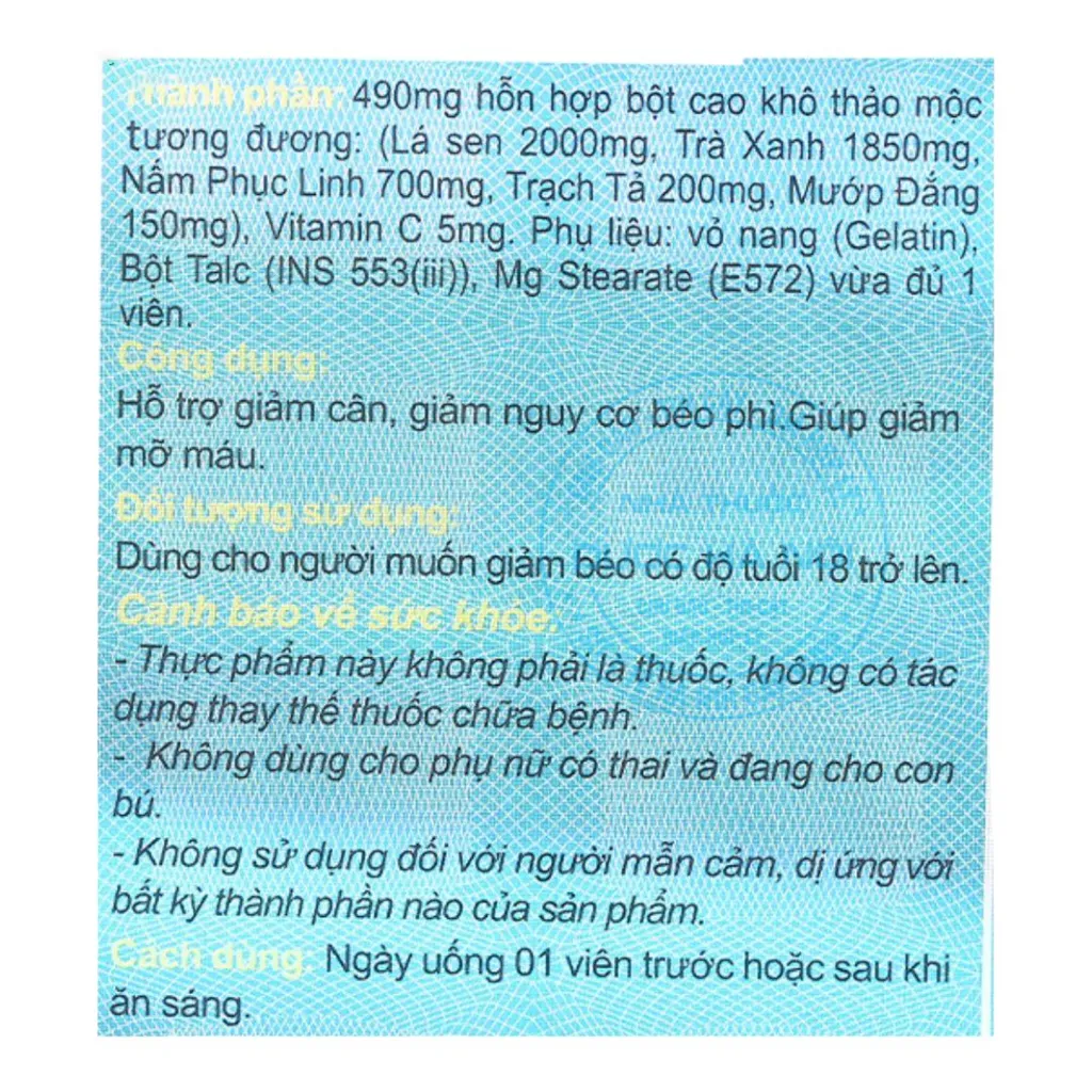 Viên uống New Lishou