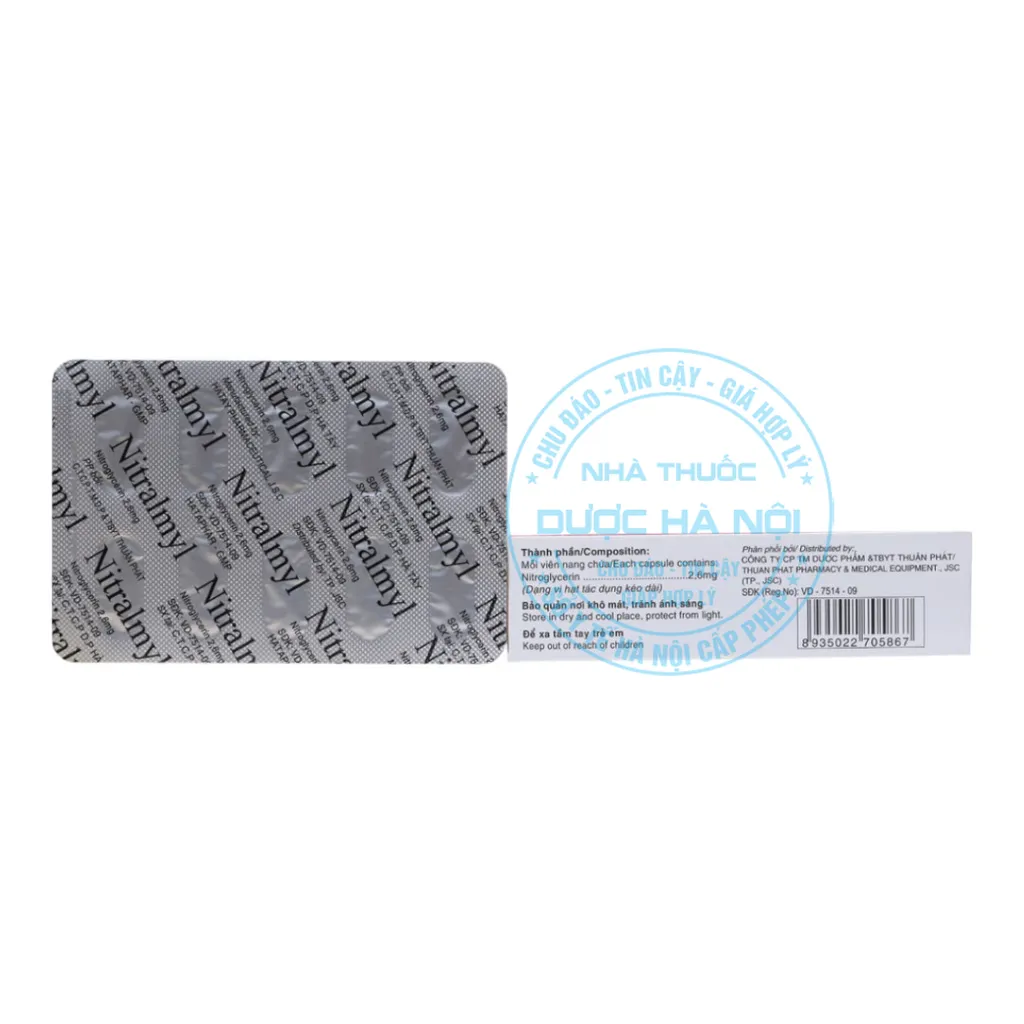 Thuốc Nitramyl 2.6mg