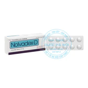 Thuốc Nolvadex-D kiểm soát ung thư vú hiệu quả rõ rệt (Hộp 3 vỉ /30 viên)