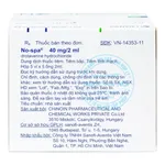 Thuốc No-Spa 40mg/2ml