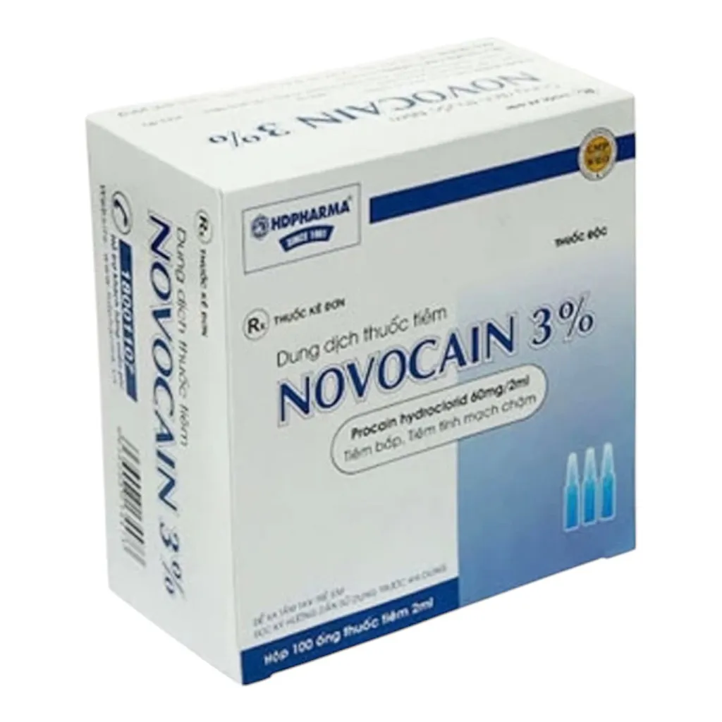 Thuốc tiêm Novocain 3%