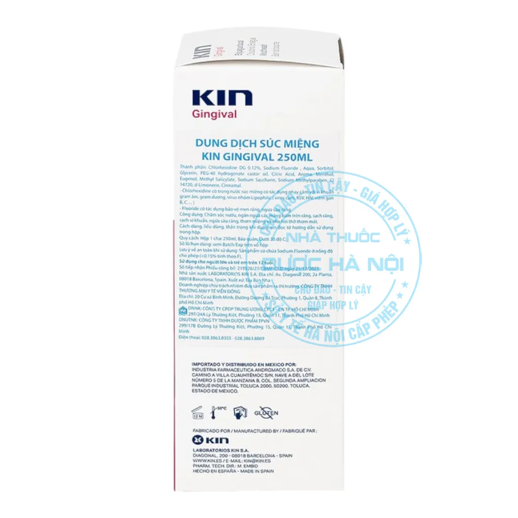 Nước súc miệng Kin