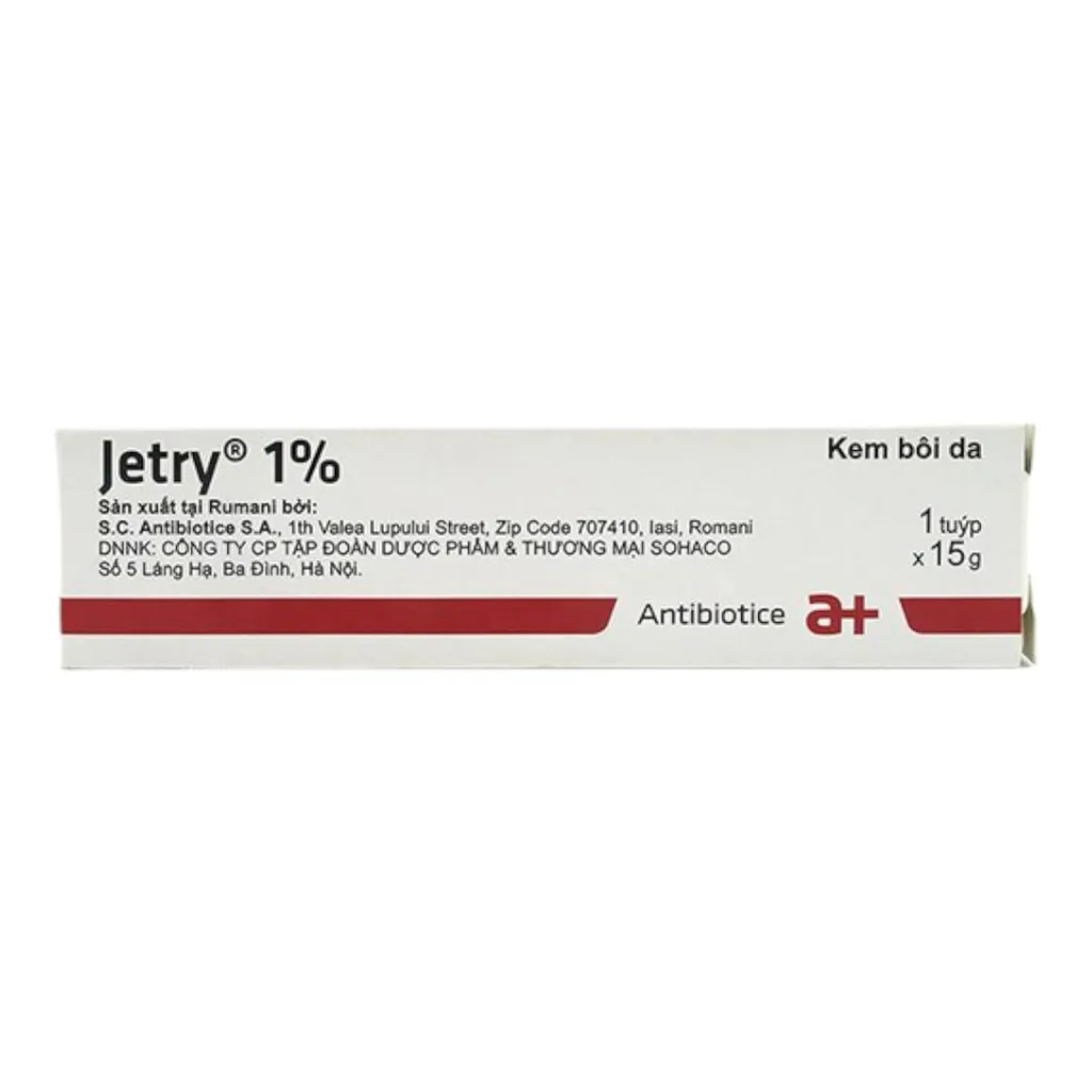 Thuốc bôi da Jetry 1%