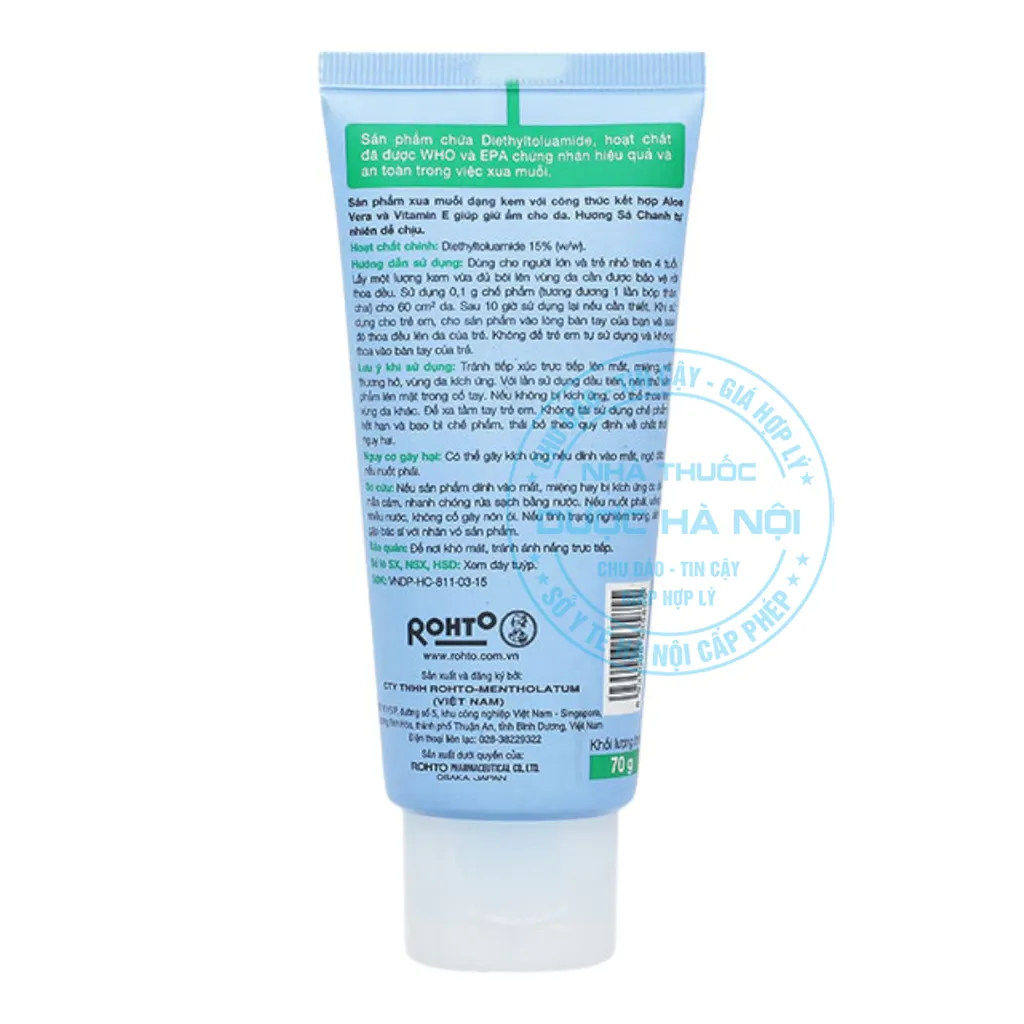 Kem chống muỗi Metholatum Remos