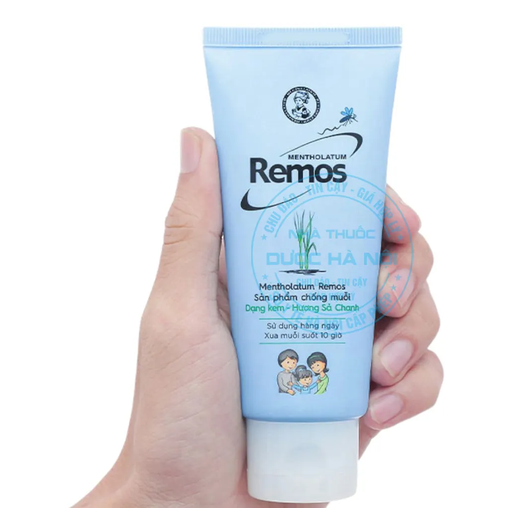 Kem chống muỗi Metholatum Remos