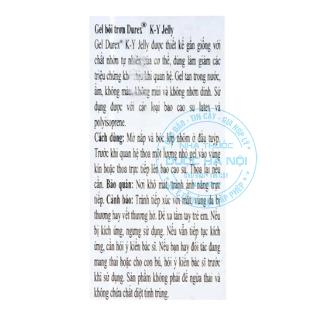 Gel bôi trơn Durex KY Jelly