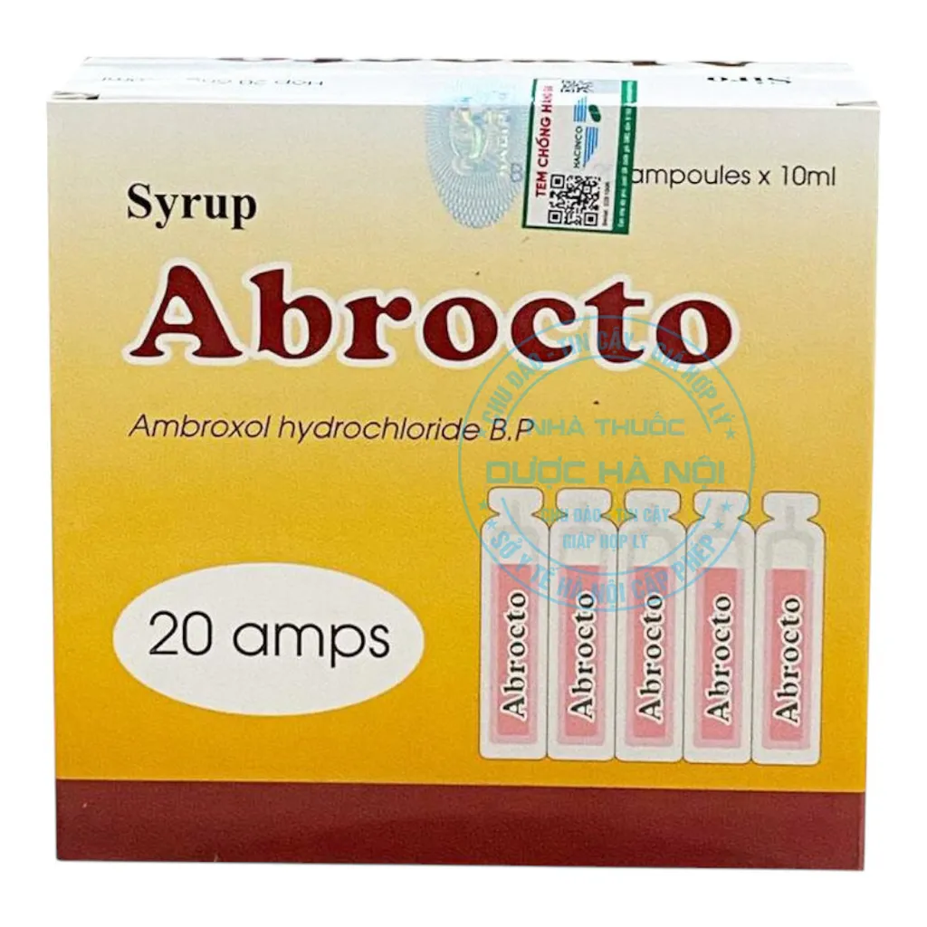 Thuốc siro Abrocto