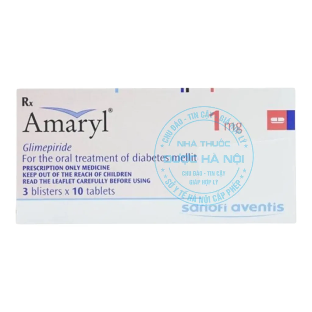 Thuốc Amaryl 1mg