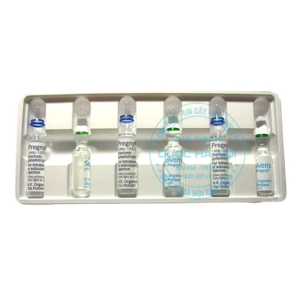 Thuốc tiêm Pregnyl 1500 IU