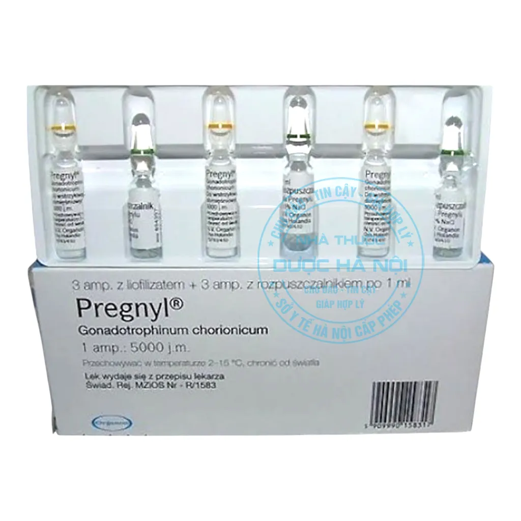 Thuốc tiêm Pregnyl 1500 IU