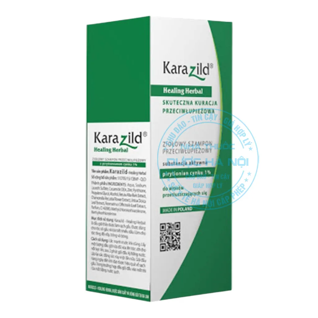 Dầu gội Karazild Healing Herbal