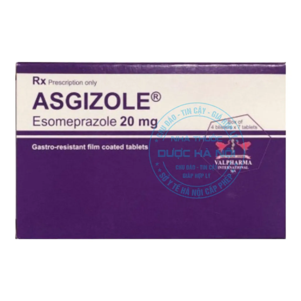 Thuốc Asgizole 20mg
