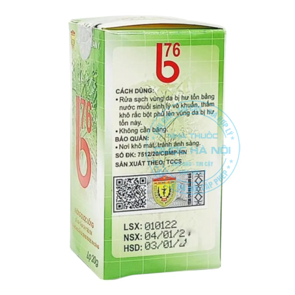 Thuốc bỏng B76