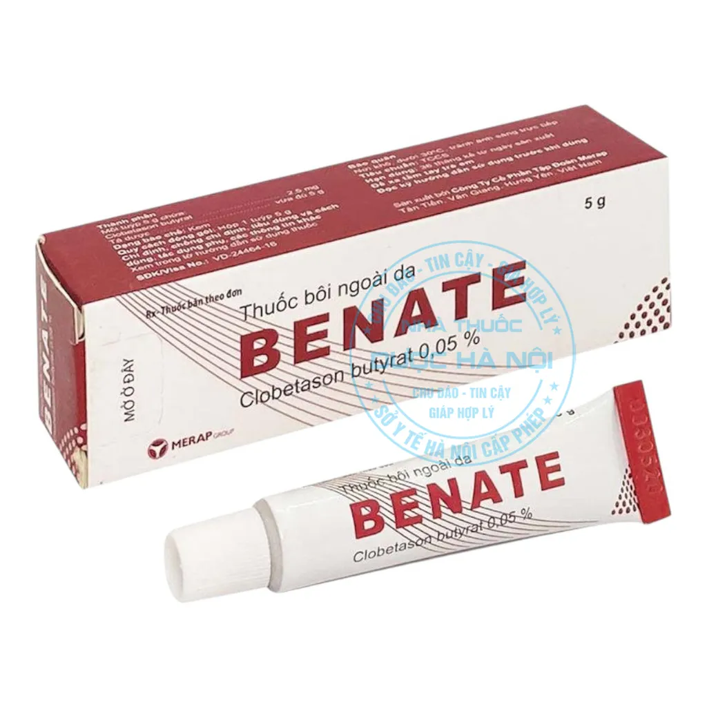 Thuốc bôi da Benate Merap