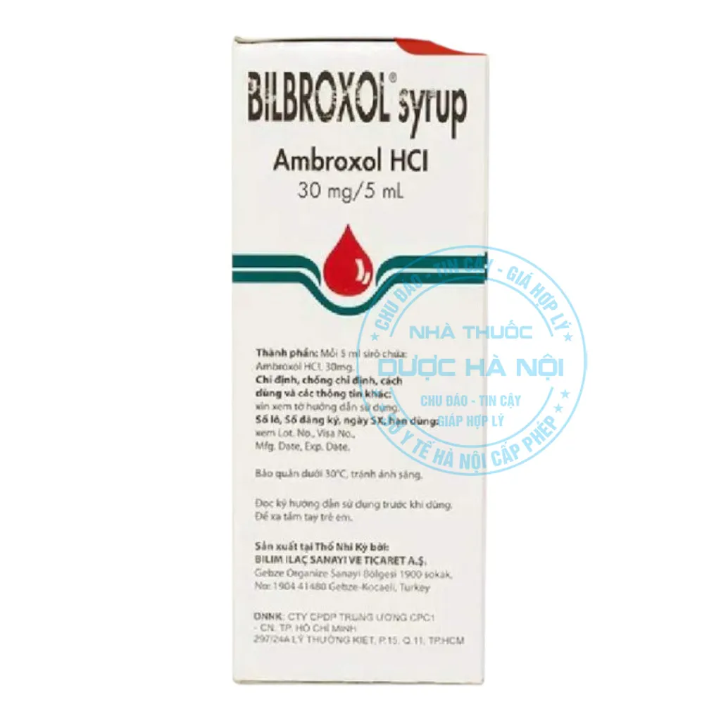 Siro Bilbroxol 30mg/5ml
