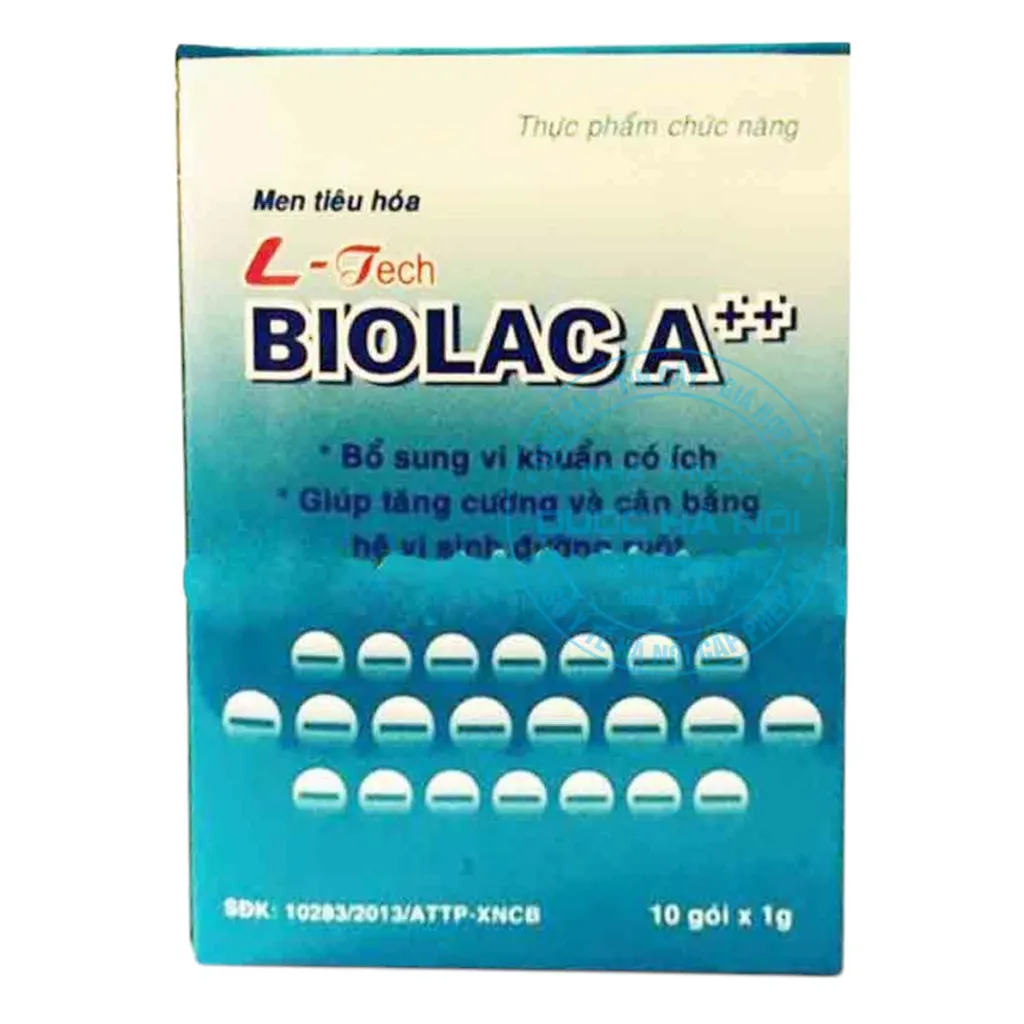 Men vi sinh Biolac A++