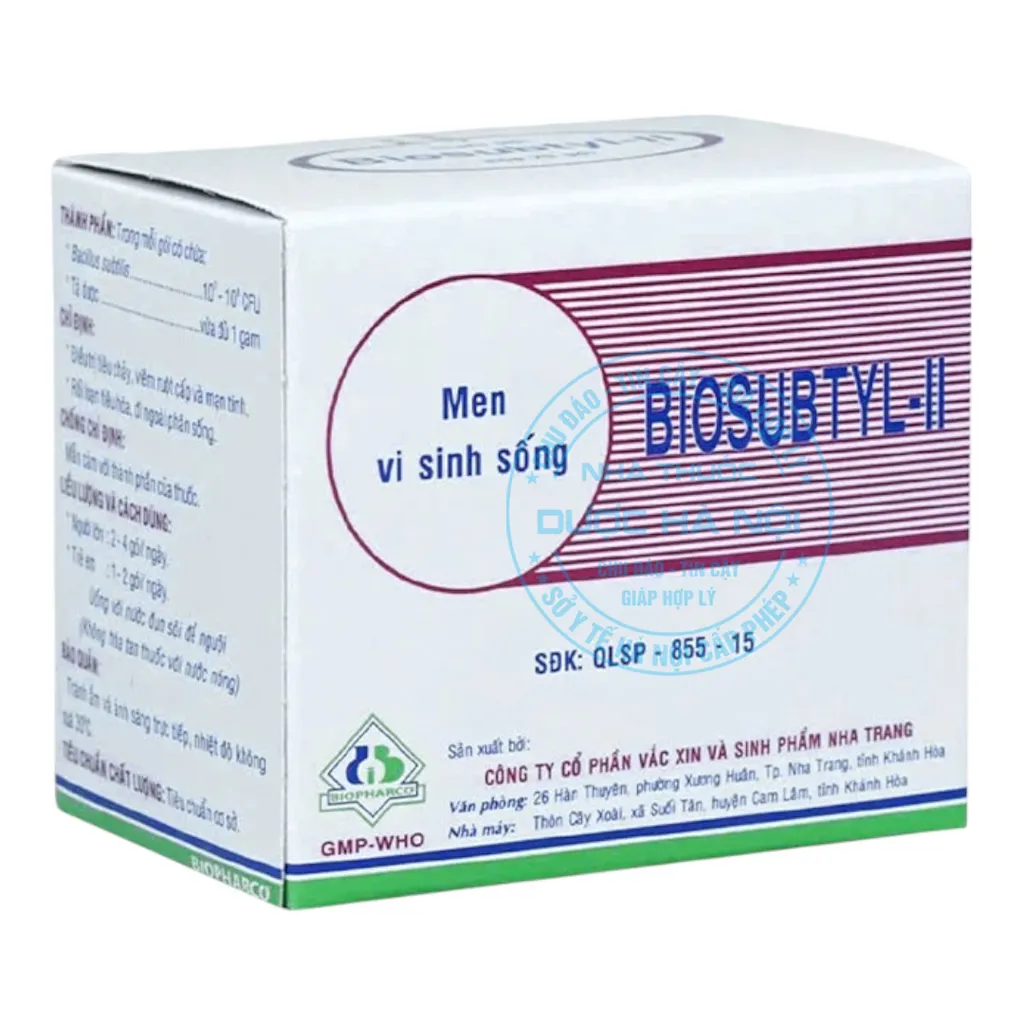 Men vi sinh Biosubtyl-II
