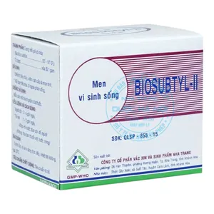 Men vi sinh Biosubtyl-II hỗ trợ tốt cho sức khỏe hệ tiêu hóa