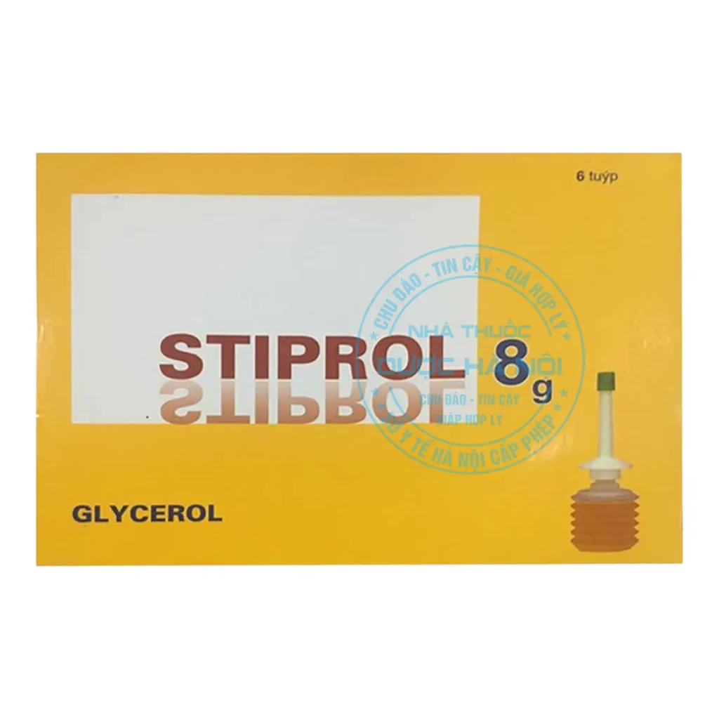 Thuốc thụt hậu môn Stiprol 8g