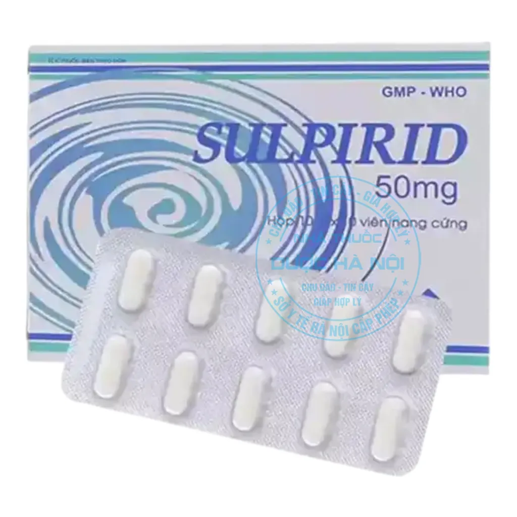 Thuốc Sulpirid 50mg Vidipha
