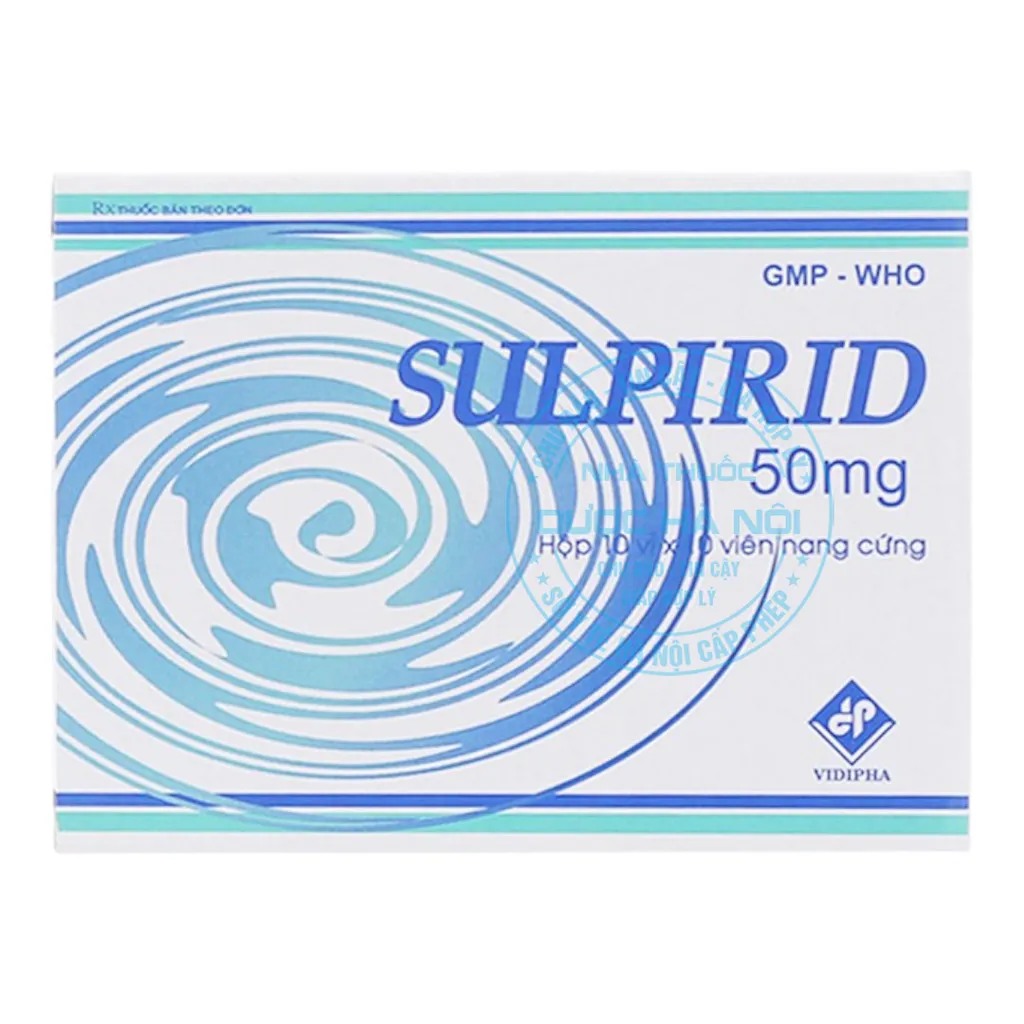 Thuốc Sulpirid 50mg Vidipha