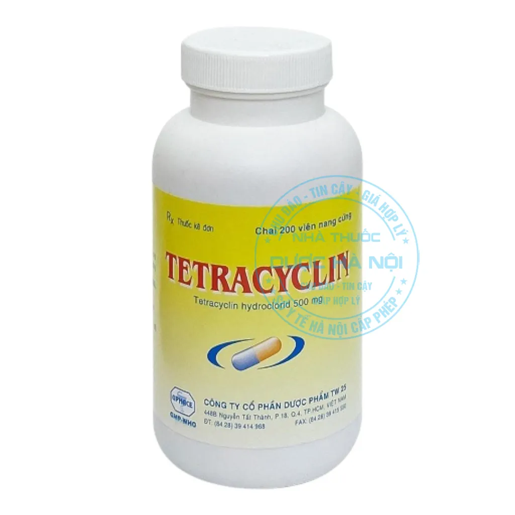 Thuốc Tetracylin 500mg