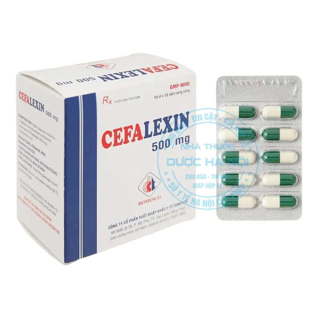Thuốc Cefalexin 500mg