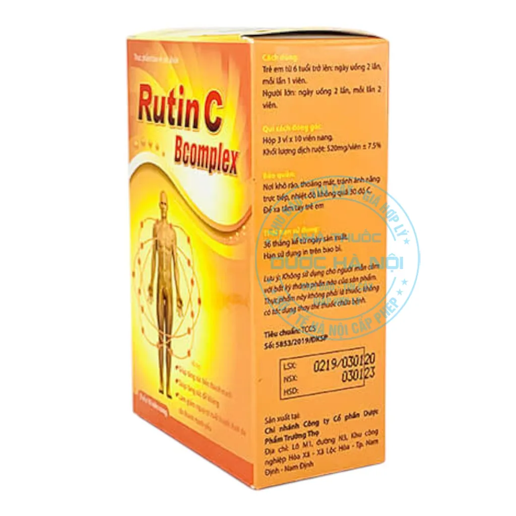 Viên uống Rutin C complex