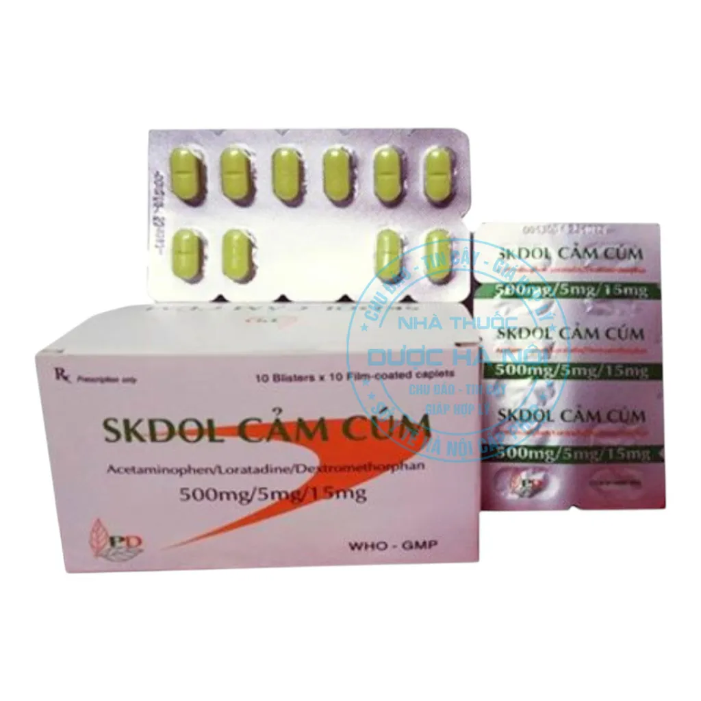 Thuốc Skdol cảm cúm