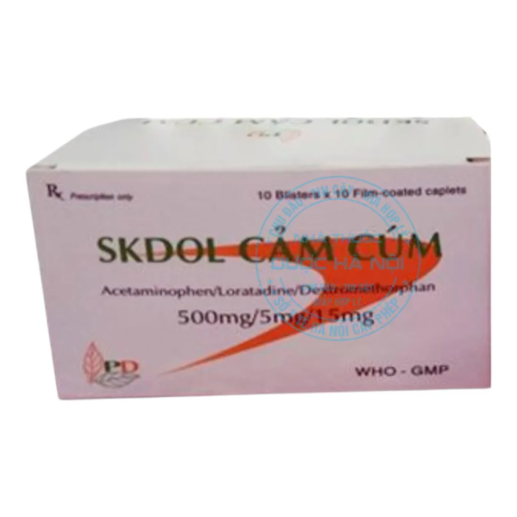 Thuốc Skdol cảm cúm